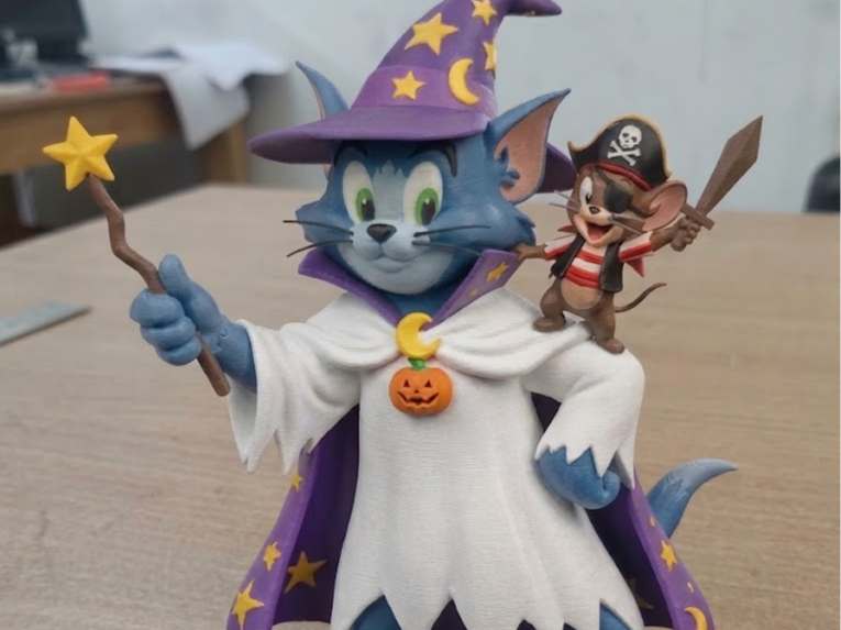 Tom & Jerry Halloween 3D model