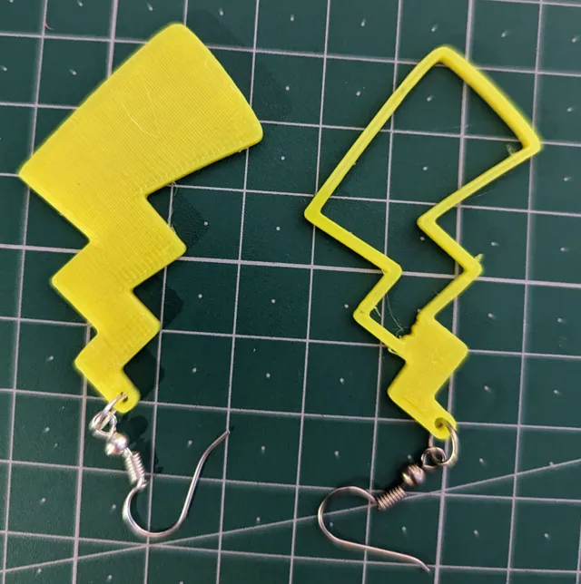 Pikachu Tail Earrings