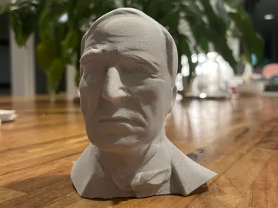 Thomas Edison Bust