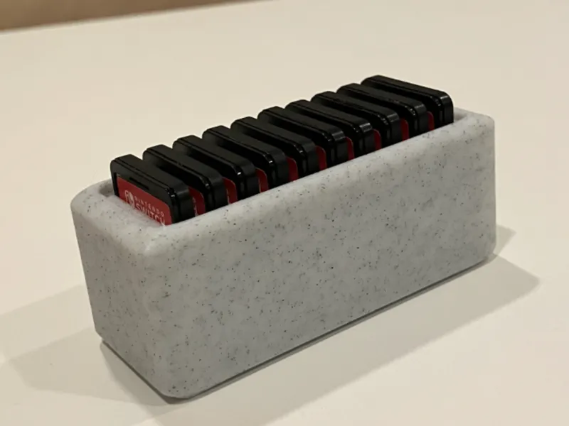 Nintendo Switch game cartridge holder 
