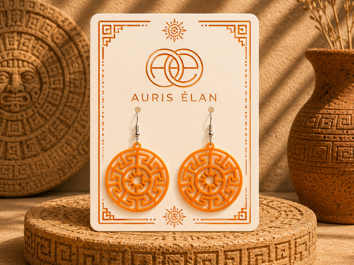 Aztec Earrrings