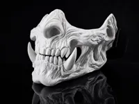 Tusked Skull Mask No Holes