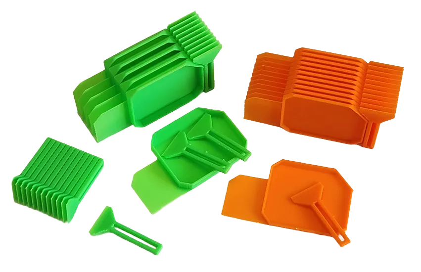Glue spatulas with trays for epoxy resin view 4