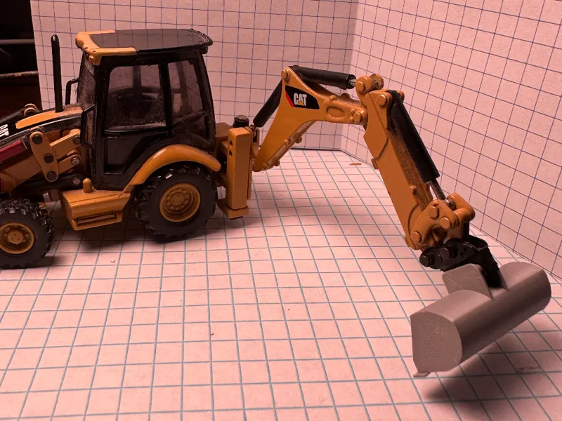 1:50 Scale Grading Bucket Cat 420D/E/F 