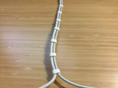 Customizable Dual Cable Clip