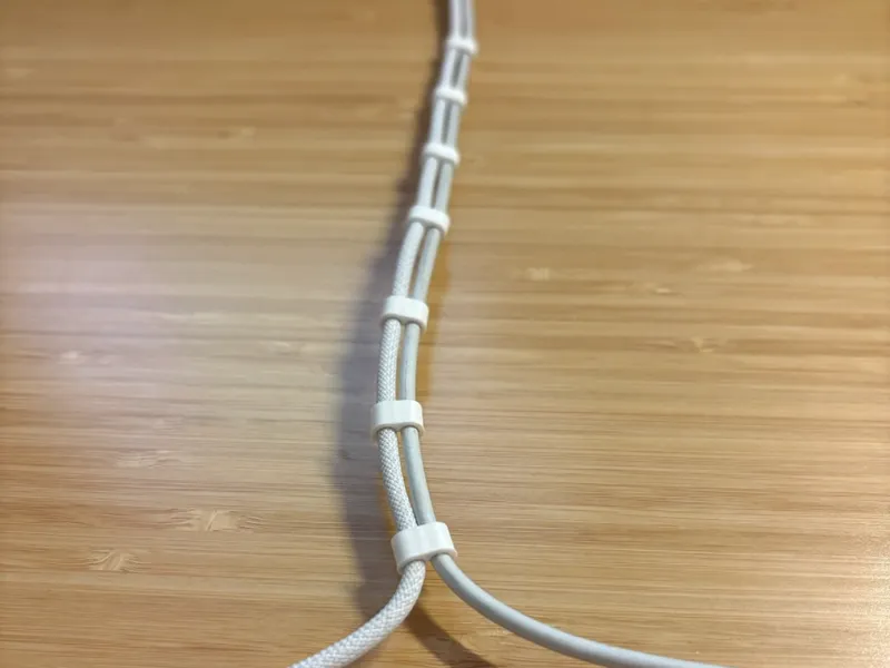 Customizable Dual Cable Clip