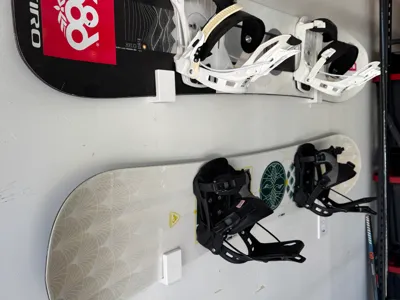 Snowboard Wall Hanging Hooks