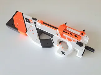 P90 Asiimov (Magazine Fed Rubber Band Gun)