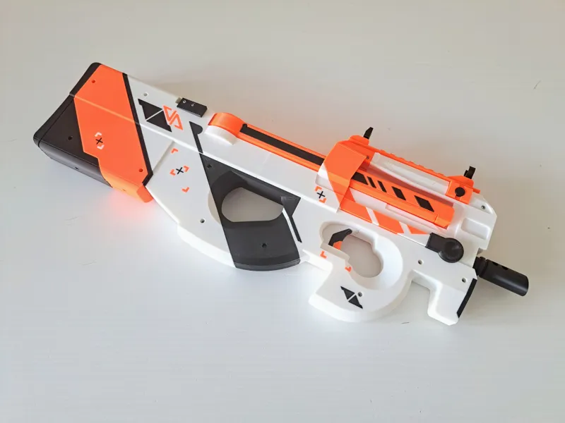 P90 Asiimov (Magazine Fed Rubber Band Gun)