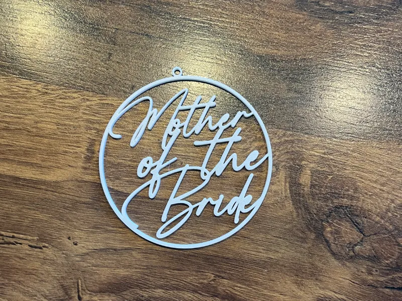 Ring mit Text Mother of the Brick z.B: als Deko