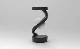 Optical illusion desk spinner