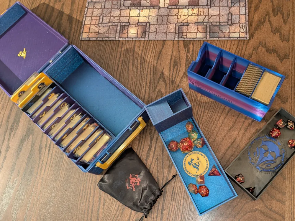 Caja o estuche: Daggerheart Hope and Fear Travel Box. Referencia del modelo original.