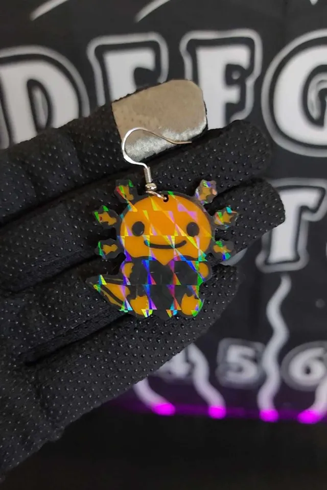 Axolotl Earrings