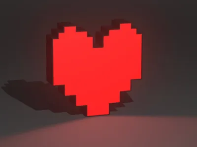 Deltarune/Undertale Soul Lightbox