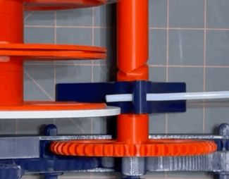 Pastamatic Leadscrew for 33mm Sub-spool (½ Spool)