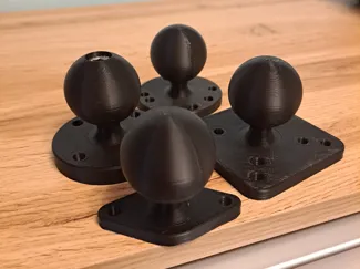 RAM Mount Ball C size, different shapes