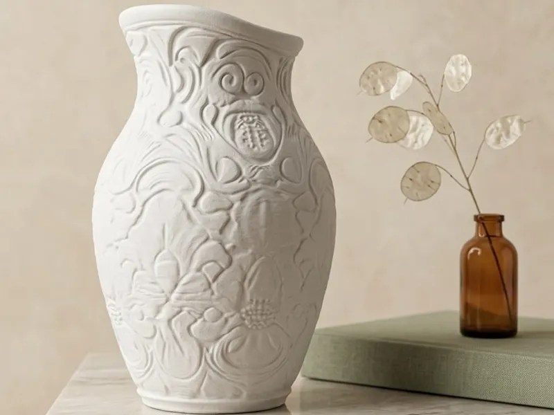 Florale Vase
