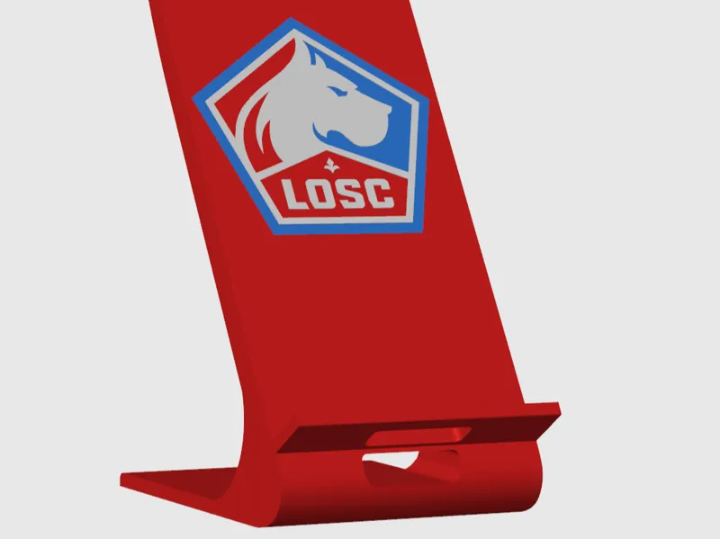 Support téléphone LOSC Equipe de football de Lille