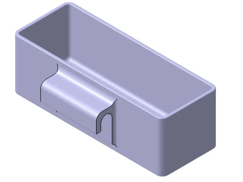 Hairdryer bathroom radiator container