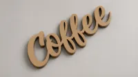 Lettres décoratives thème café — photo 4
