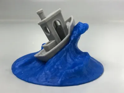 Benchy Dynamic Wave Display