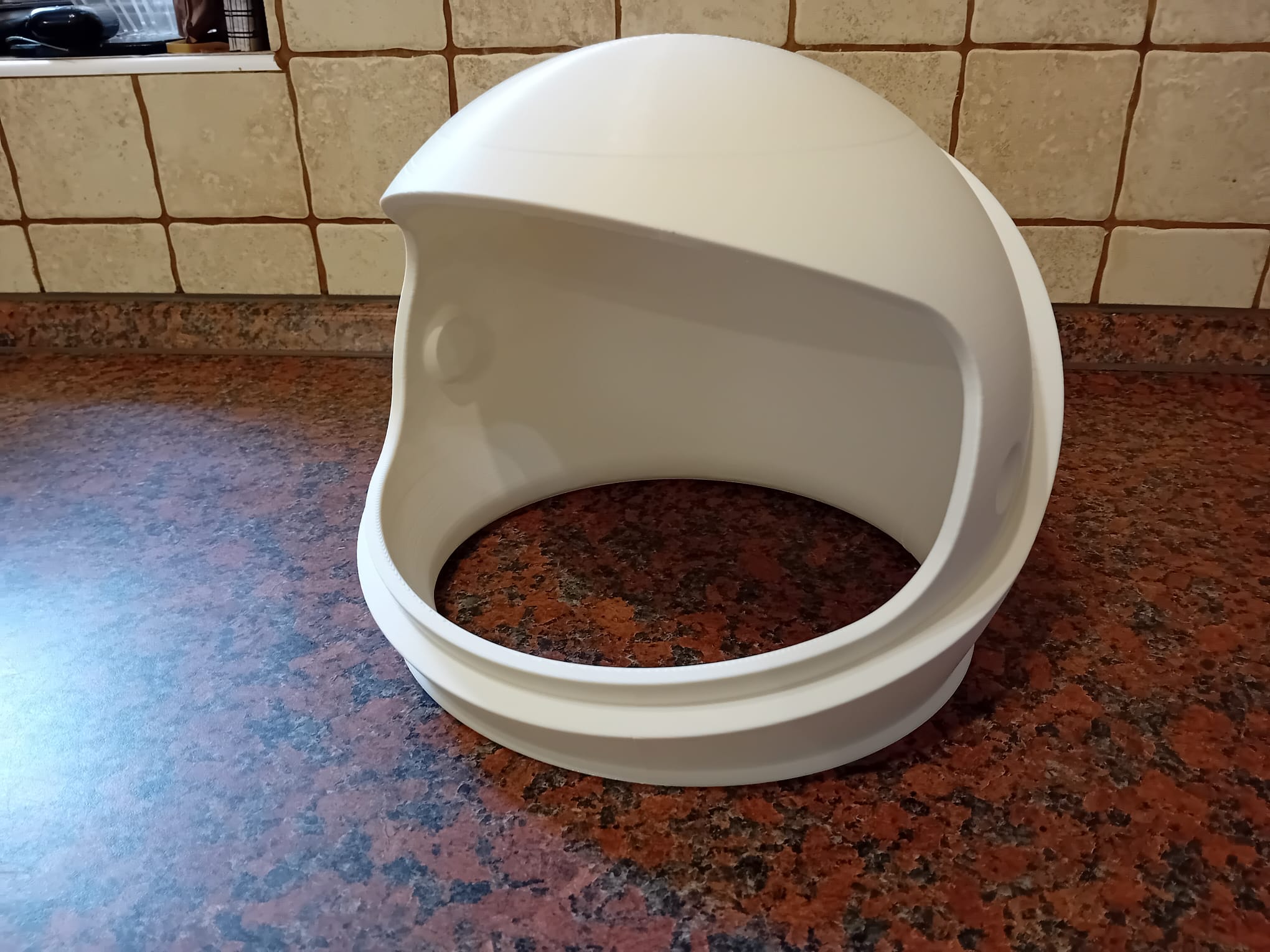 Miniatura 1 do modelo 3D Space helmet