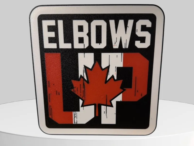 Elbows Up Lightbox