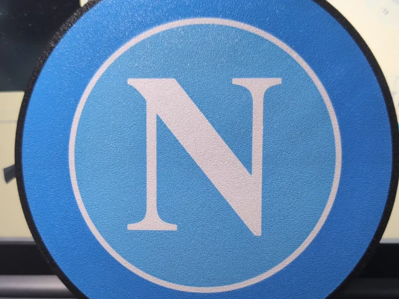 Lampada Light box Napoli Calcio led usb