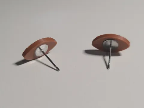 Football Earrings view 2