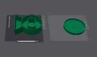 A1 Mini Stand 0.2mm layer, 2 walls, 15% infill