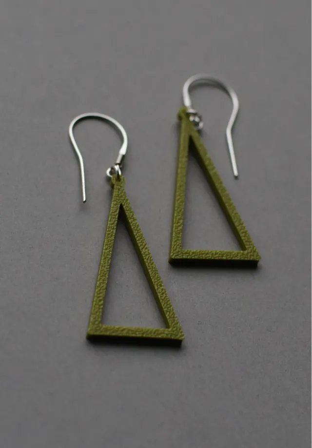 Christmas tree earrings