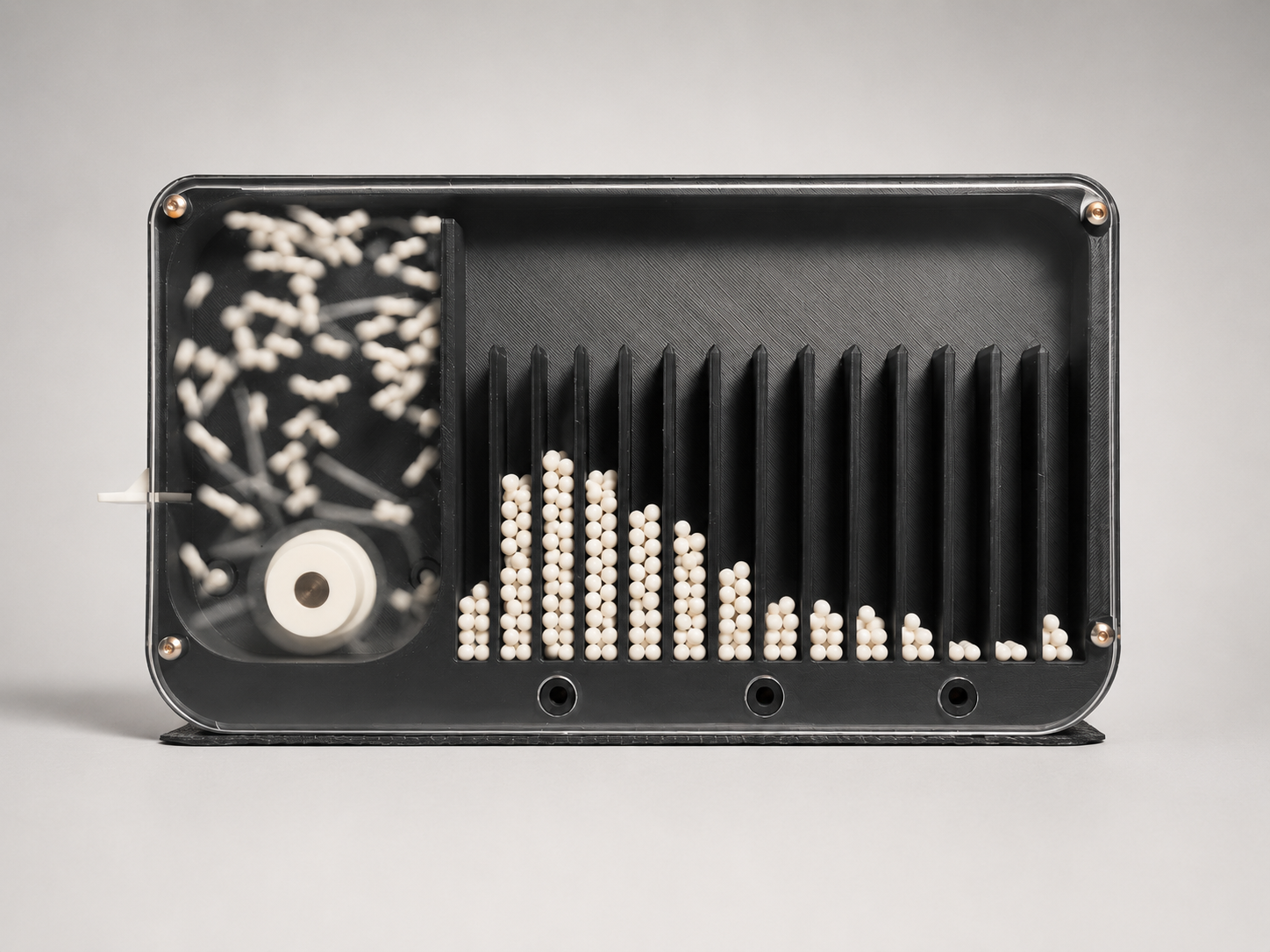 Maxwell Boltzmann Kinetic Galton Board