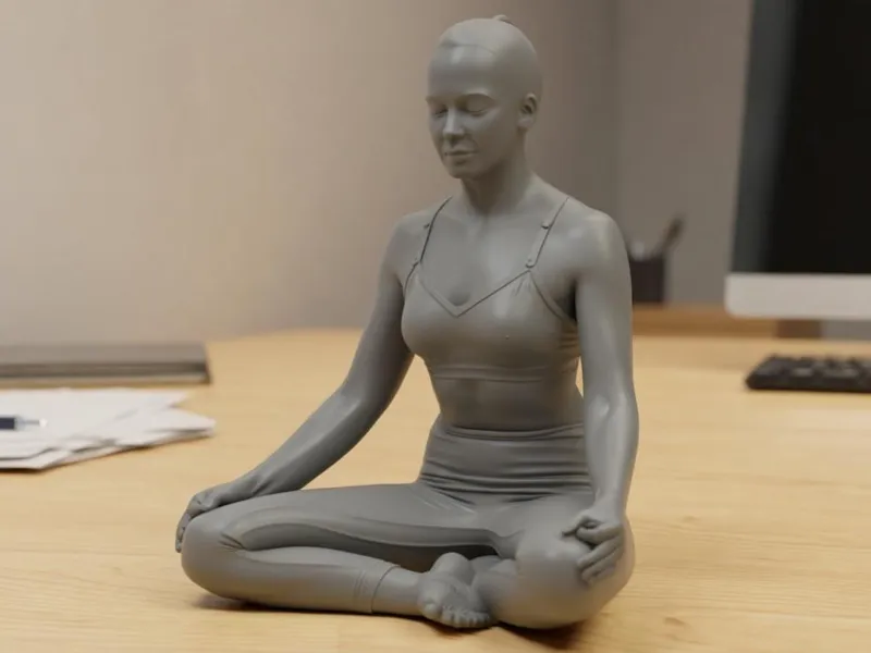 Woman doing yoga relaxation