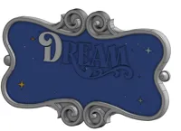 Disney Dream Magnet (Wish Plaque Design)