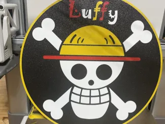 Luffy One Pice plate