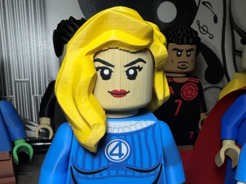 Invisible Woman FF4 First Steps Jumbo 8 1/4" tall