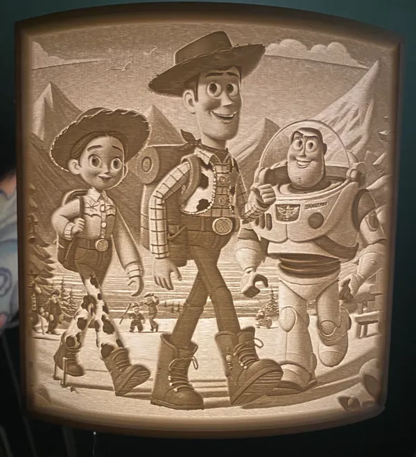 Lithophanie Toy Story