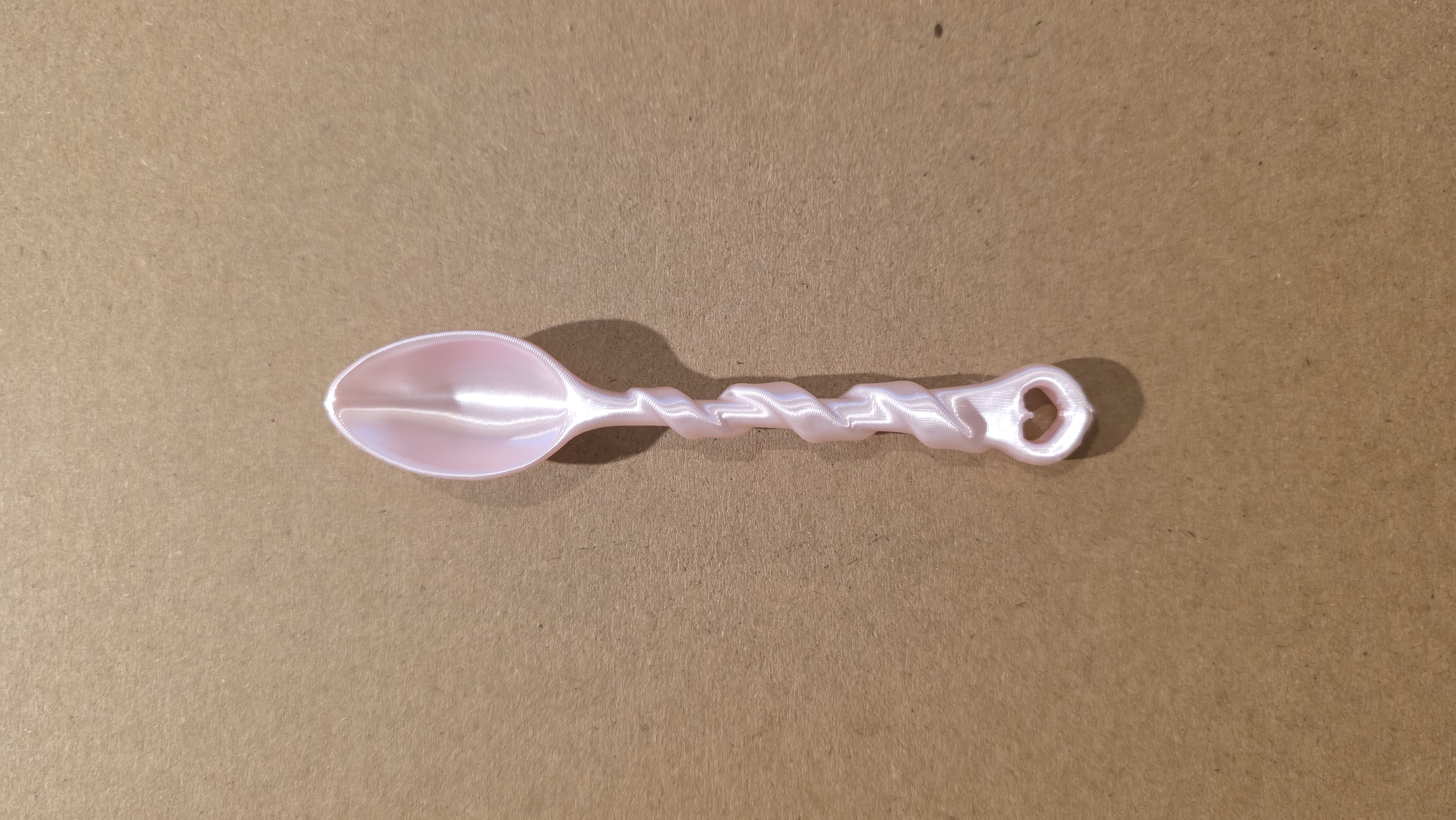 Miniatura 2 do modelo 3D 蝴蝶结勺子2.0，拼豆勺
