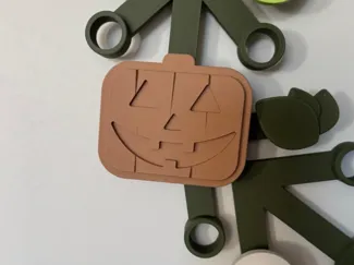 Pumpkin Piece for “Not Another Brick Wreath”