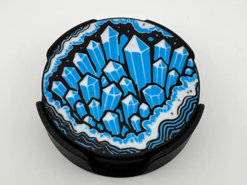 Crystal Cavern Coaster - Geode