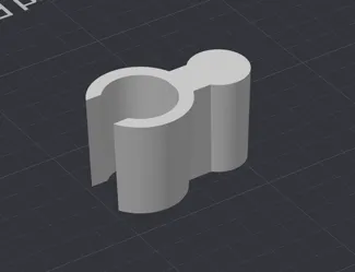 Shower Head Holder Adaptor (19mm female->24mm male)