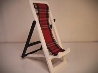 Phone holder camping chair