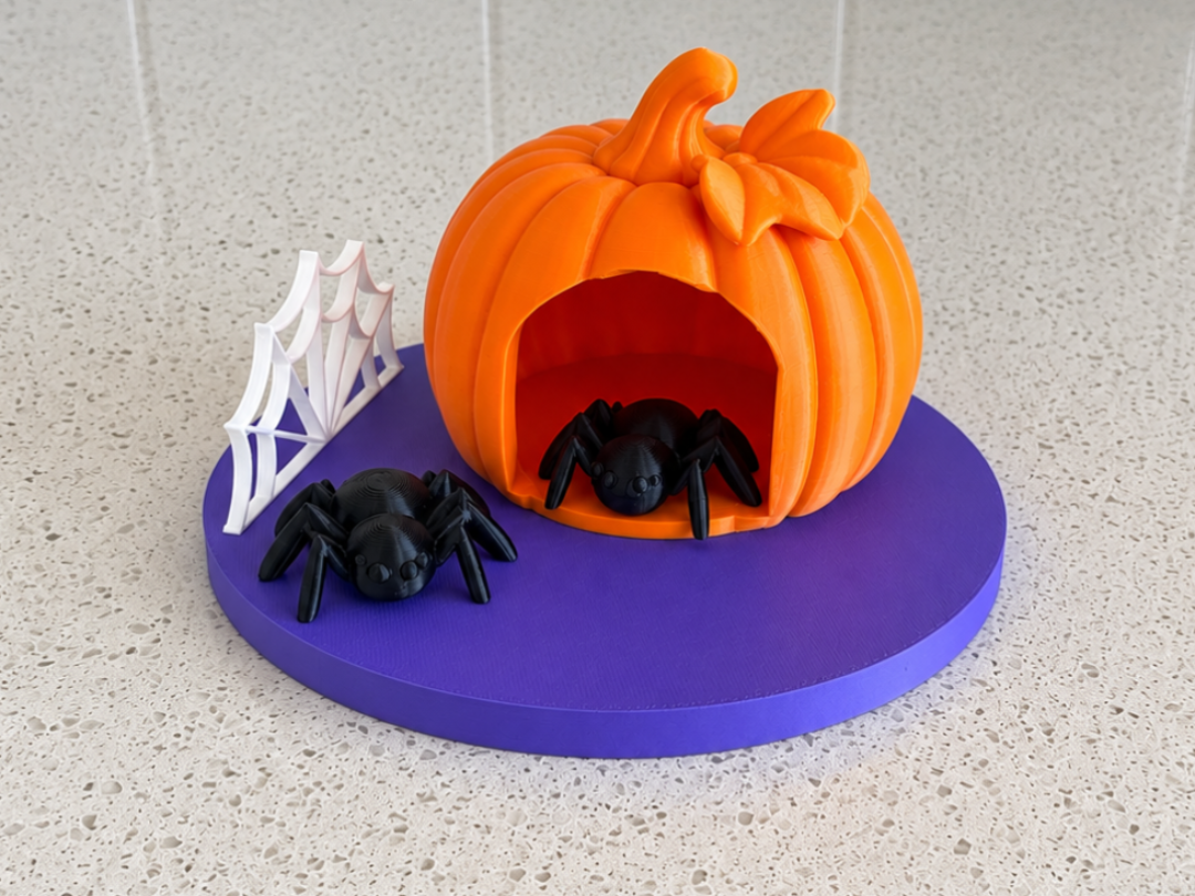 Halloween Spider Pumpkin Playset|No AMS - 1