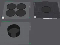 0.2mm layer, 2 walls, 10% infill