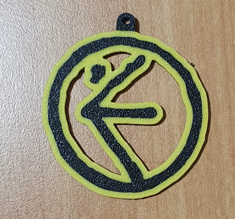 Energie 90s keychain