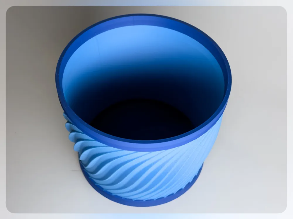 Plant Pot | Waves - Free 3D Print Model - MakerWorld