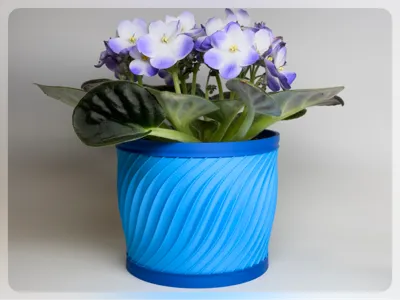 Plant Pot | Waves