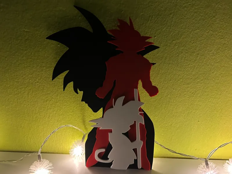Dragonball Songoku 2d Bild kein AMS