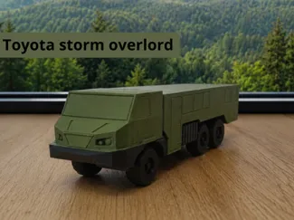 Toyota storm overlord offroad truck
