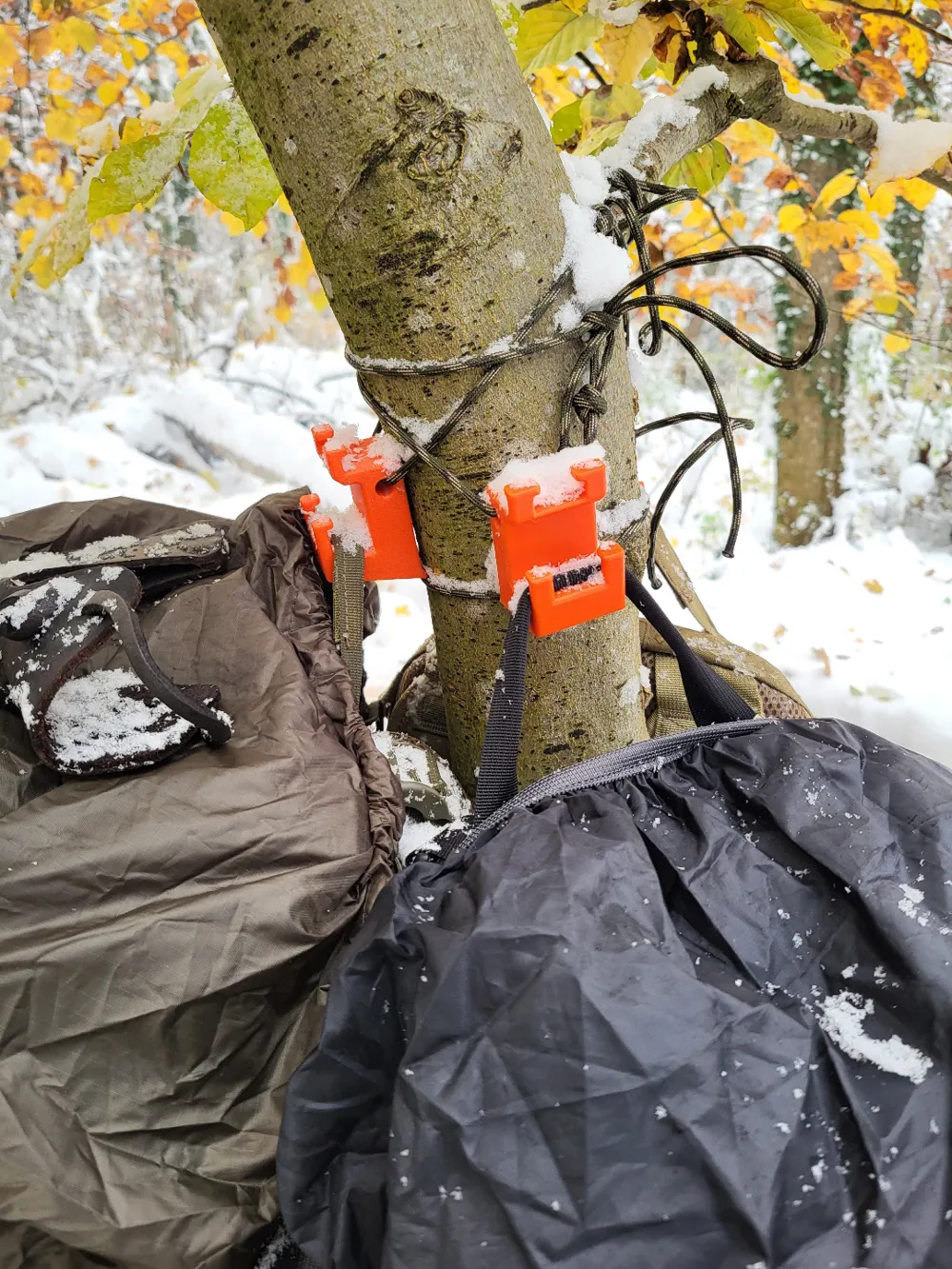 Backpack Hanger - Outdoor / for Tree by marmeladentoast - MakerWorld